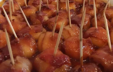 Bacon Wrapped Water Chestnuts II