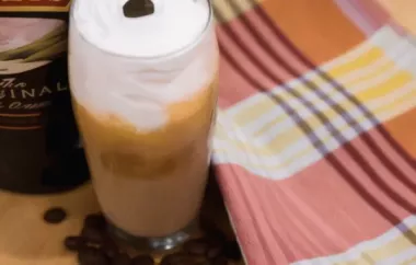 Bailey's Layered Coffee Cocktail