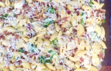Baked Bacon Ranch Chicken and Pasta