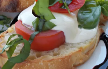 Baked Caprese Salad: A Delicious Twist on a Classic Italian Dish