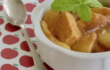 Baked Cinnamon Apples: A Delicious Fall Dessert