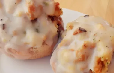 Baked Stuffed Mushrooms Recipe