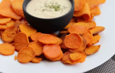 Baked Sweet Potato Coins - A Delicious and Healthy Snack Option