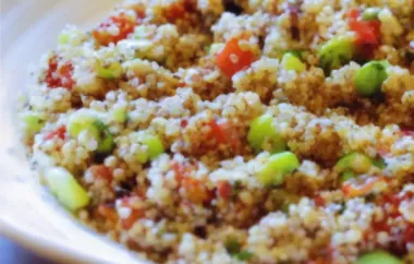 Balsamic and Herb Quinoa Salad Recipe