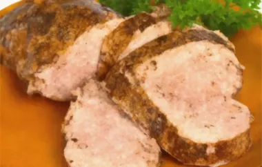 Balsamic-Roasted Pork Loin