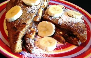 Banana and Nutella French Toast