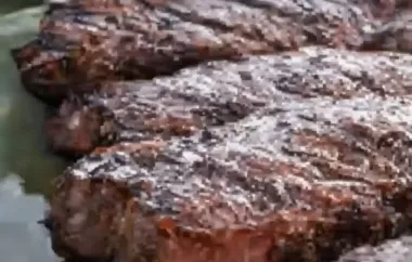 Barbecued Steak