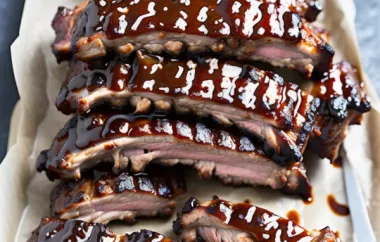 BBQ Bison Back Ribs - A Delicious and Unique Twist to Classic BBQ Ribs