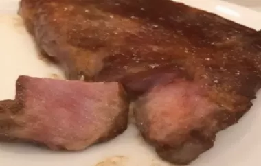 BBQ Country-Style Pork Ribs - Sous Vide