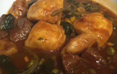 Beef and Veggie Stew with Dumplings