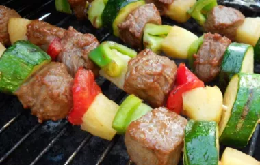 Beef Shish Kebabs for Freezer Cooking