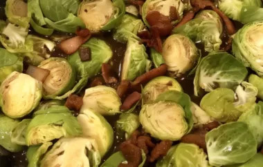 Bella’s Brussels Sprouts with Bacon - A Delicious and Easy Side Dish