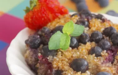 Berry-Baked Oatmeal