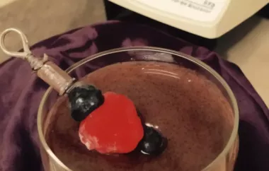 Berry-Chocolate Candy Bar Smoothie