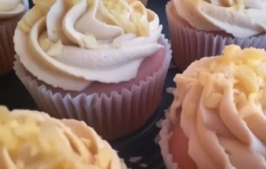 Berry Cupcakes with Peanut Butter Frosting Recipe