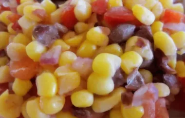 Black Bean and White Corn Salad