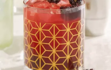 Blackberry-Rum Cobbler