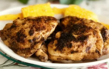 Blackened Ranch Pan-Fried Chicken Thighs