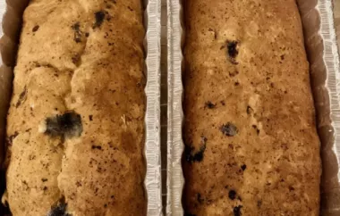 Blueberry Banana Bread