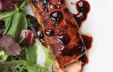 Blueberry BBQ Salmon