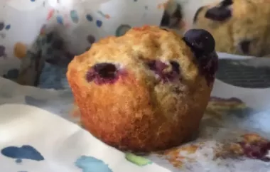 Blueberry Skyr Muffins