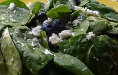 Blueberry-Spinach Salad