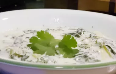 Booshala Assyrian Yogurt Soup