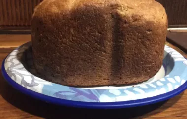 Bread Machine Almond Bread