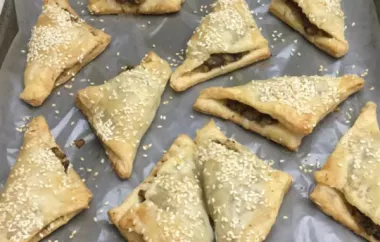 Brie and Mushroom Phyllo Puffs