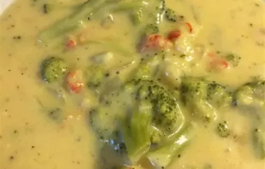Broccoli Crawfish Cheese Soup