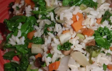Brown Rice and Kale Salad Recipe
