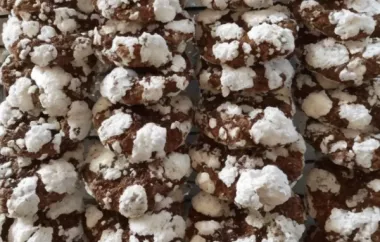 Brown Sugar Chocolate Crackle Cookies