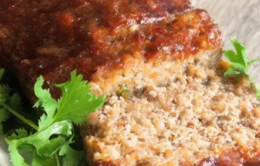 Brown Sugar Meatloaf with Ketchup Glaze