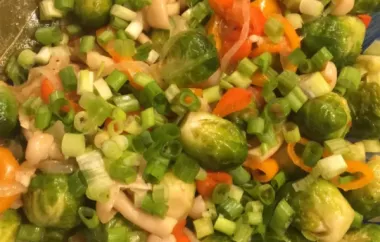 Brussels Sprouts Stir Fry