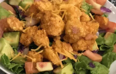 Buffalo Chicken Salad Bowls
