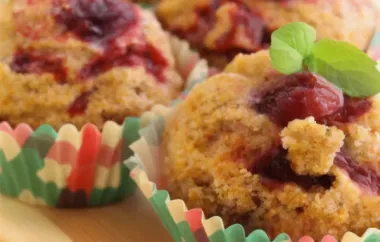 Butternut Squash and Cranberry Muffins