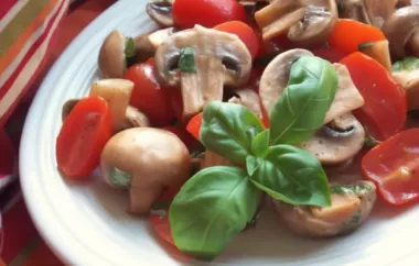 Byrdhouse Marinated Tomatoes and Mushrooms Recipe