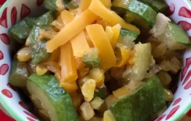 Calabacitas con Elote (Mexican Style Zucchini with Corn)
