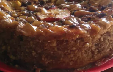 Caramel Apple Walnut Cheesecake
