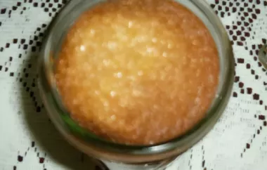 Caramel Nut Cake in a Jar