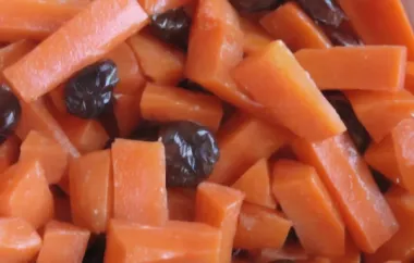 Carrots with Dried Cherries