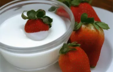 Casey and Leigh's Delightful Fruit Dip