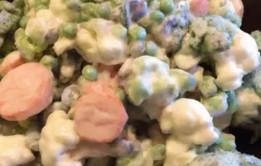 Cauliflower-Broccoli Salad