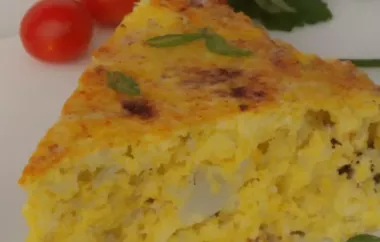 Cauliflower Quiche