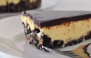 Celebrate Canada Day with this rich and creamy Nanaimo Bar Cheesecake