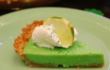 Celebrate St. Patrick's Day with a Delicious Shamrock Pie Recipe