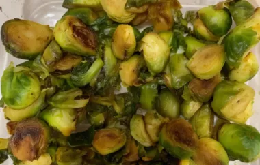 Charlie's Sweet Island Brussels Sprouts - A Delicious Twist on a Classic Side Dish