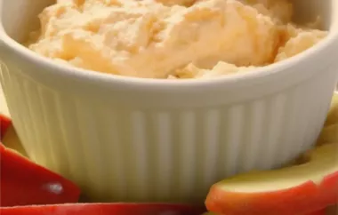 Cheese and Port Dip for Apples