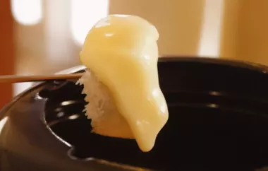Cheese Fondue with a Twist