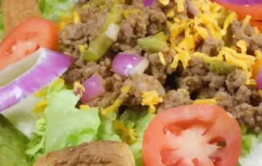 Cheeseburger Salad